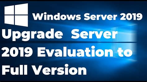 Windows server 2019 evaluation activation key